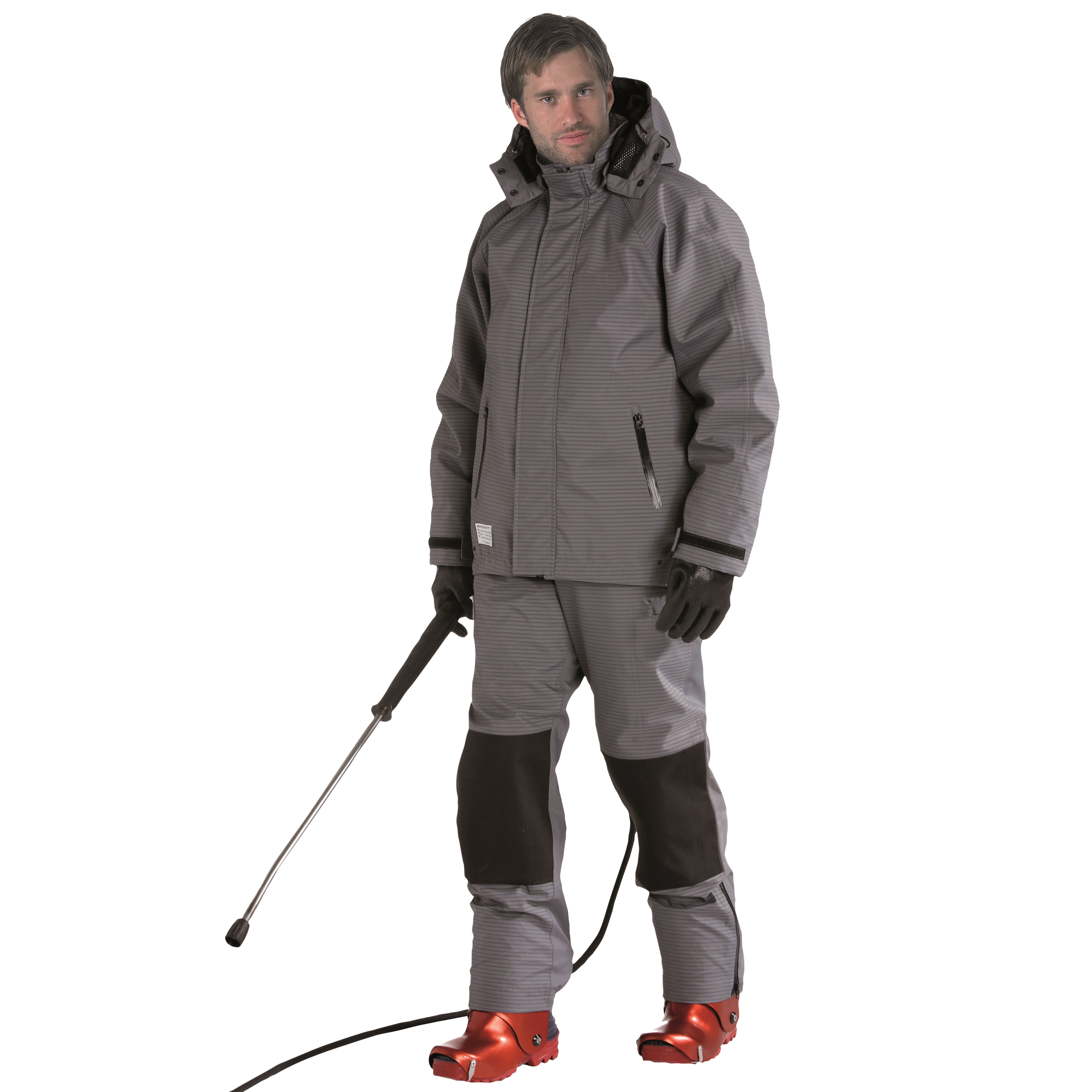 956-122-501 Jacke mit Kapuze - Schutzkleidung für Hochdruckarbeiten