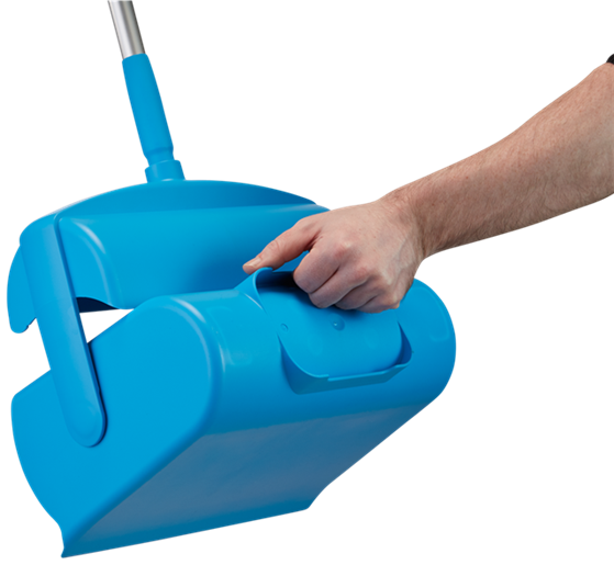 Vikan Kehrschaufelset geschlossen mit Besen, 370 mm