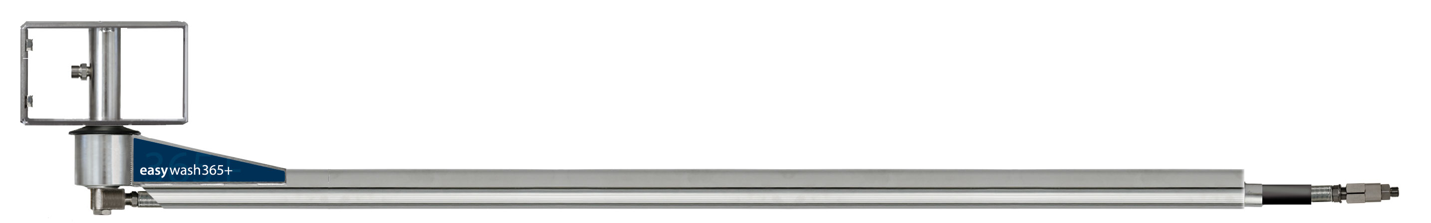 Wand- und Deckenkreisel easywash365+, incl. Hochdruckschlauch