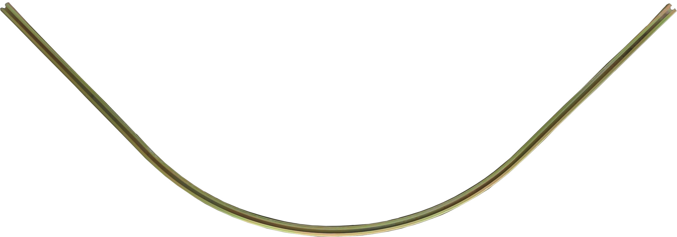 107-508-0 Laufschienenbogen 90° 30 mm Stahl verzinkt - Radius 650 mm