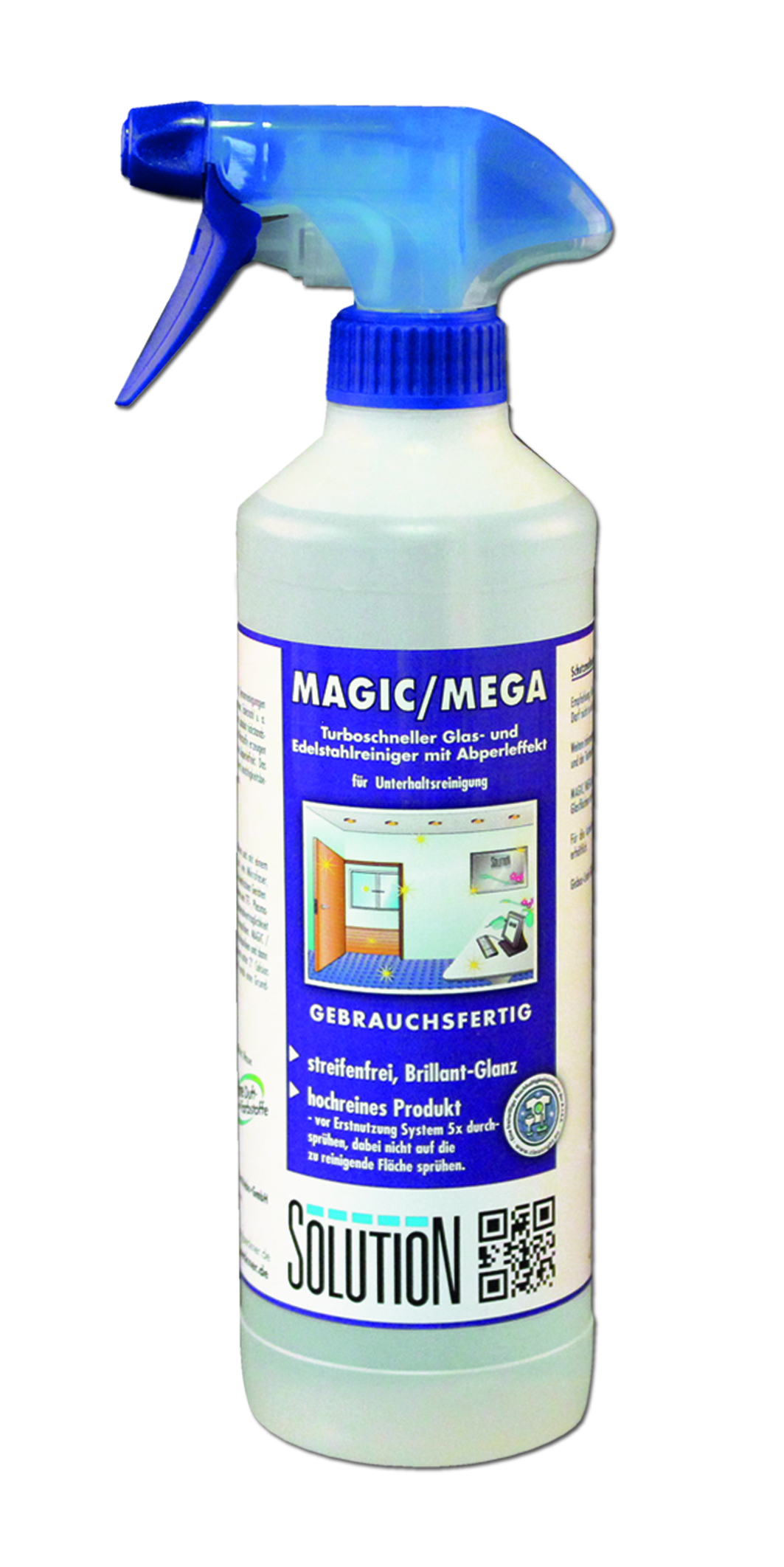 Magic-Mega Magic/Mega Glas- und Edelstahlreiniger