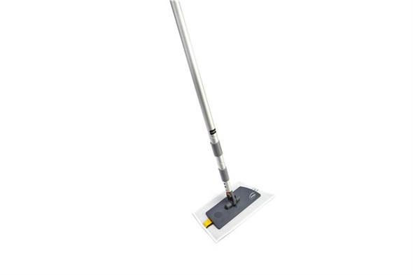 a76f8b54-5b4b-4aed-9022-19914956b93e Vikan Teleskopstiel m. Klicksystem, aluminium, 1490 - 4000 mm, Ø29 mm, grau