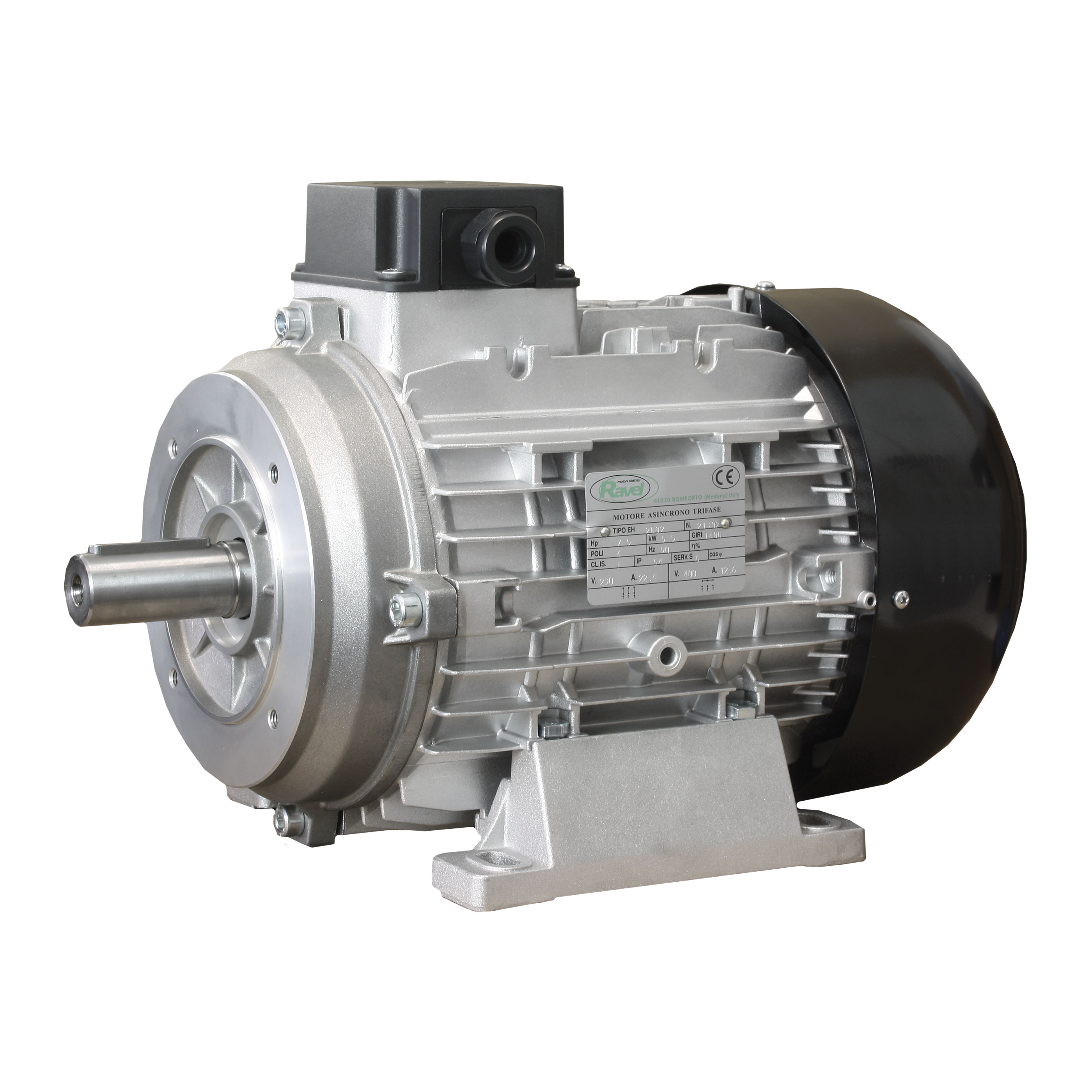 175-002-001 Ravel Motor mit Vollwelle, IP54, 1.400 U/min