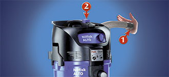 9f95e6d308d67dcd8f9cf41f93c67df0 Nilfisk ATTIX 40-21 PC INOX Nass- / Trockensauger
