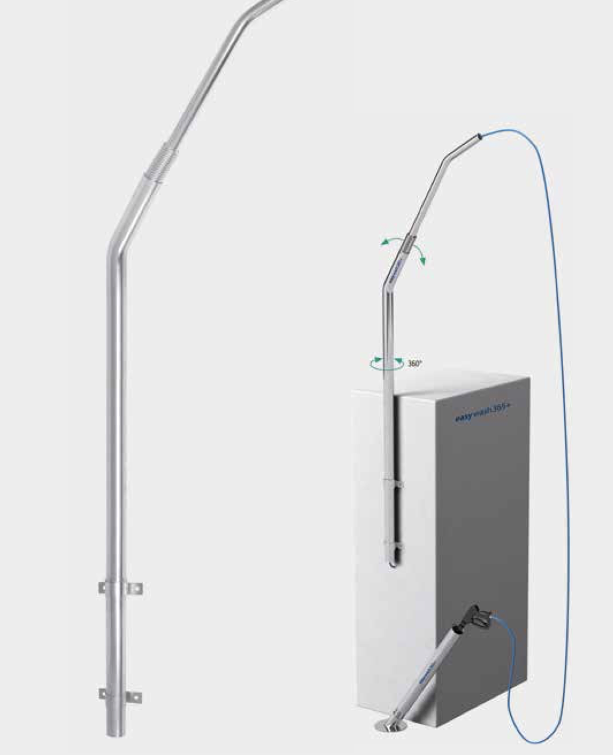 Vertikaler Schwenkarm easywash365+, Höhe 2.008 mm