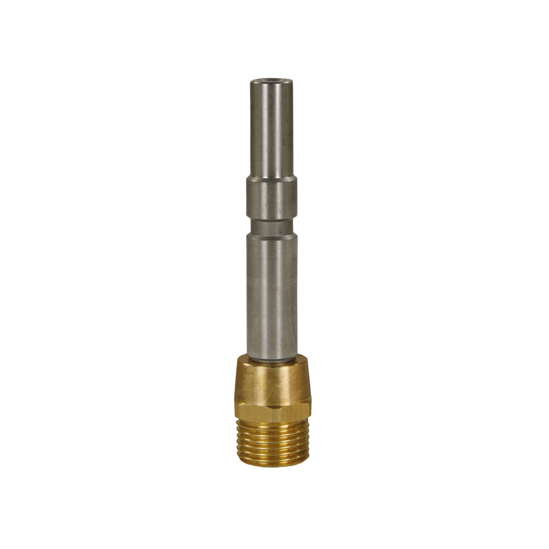 Stecknippel | KW Edelstahl : M22 AG Messing