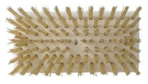 Vikan Handbürste mit hitzebeständigen Borsten, hart , weiss, 150 mm