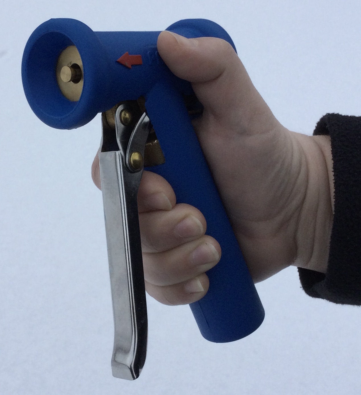 Spritzpistole Niederdruck - sparsam, blau,  25 bar