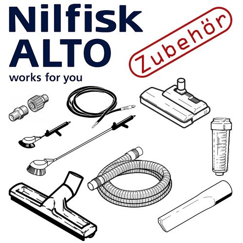 nilfiskAltoZubehoer Nilfisk Hochdruckschlauch DN 6, 8 m, Stahlgewebe