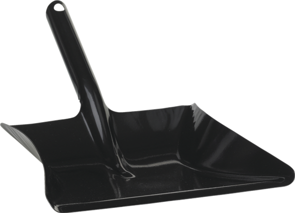 558552 Vikan Kehrschaufel Metall, 245 mm, schwarz