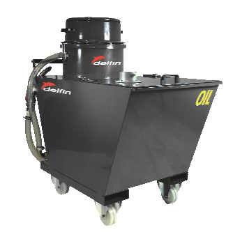 Delfin B5000 Oil, Industriesauger für Späne, Öl und Kühlflüssigkeiten