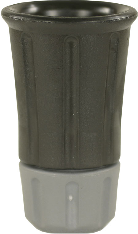 Düsenmuffe ST-005 1/8" IG Stahl verzinkt grau / schwarz
