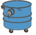 Wieland Ersatz-Sammelbehälter - IS-11 Filter SV Atex 3D