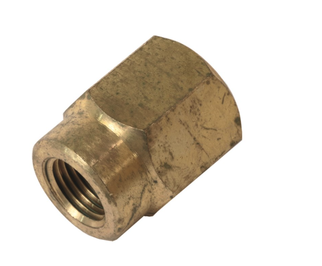 Kränzle Düsenanschlußnippel  - Eingang + Ausgang 1/4" IG - Messing