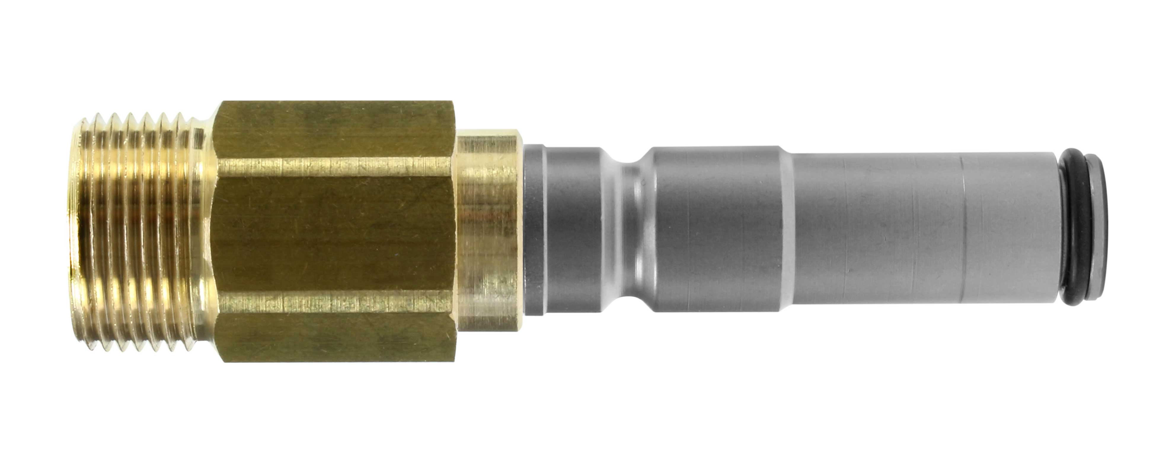 Stecknippel ST-247 M22 x 1,5 AG Edelstahl