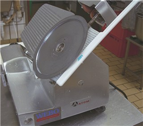 Vikan Kuttermesserbürste, medium , weiss 500 mm