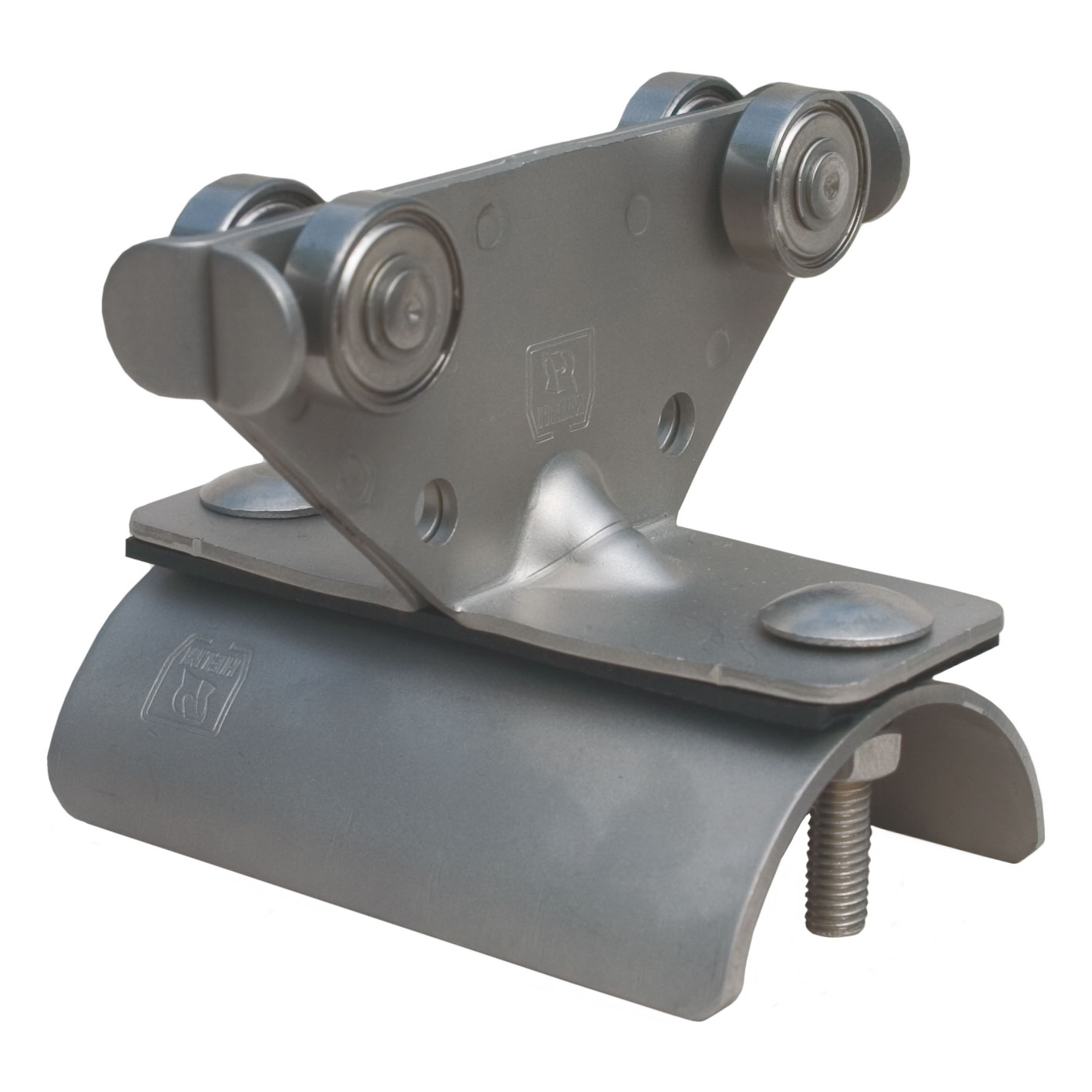 107-308-09 Schlauchwagen 55x20 mm - für Schlauchführungssystem 30 mm, Edelstahl