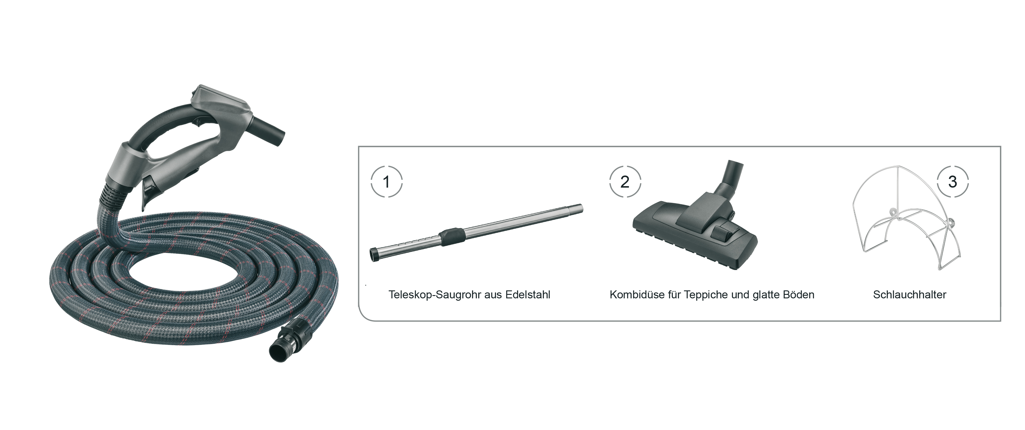 BVC MULTI-FLEX Arbeitszubehör-Set, 4-teilig
