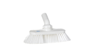Vikan Waschbürste mit Drehgelenk & Wasserdurchlauf, 230 mm weich gesplisst