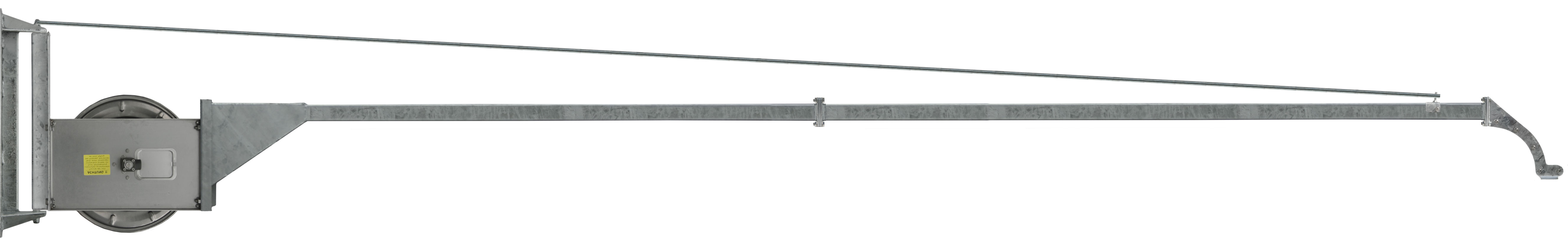 Hochdruckschwenkarm mit Schlauchaufroller ST14