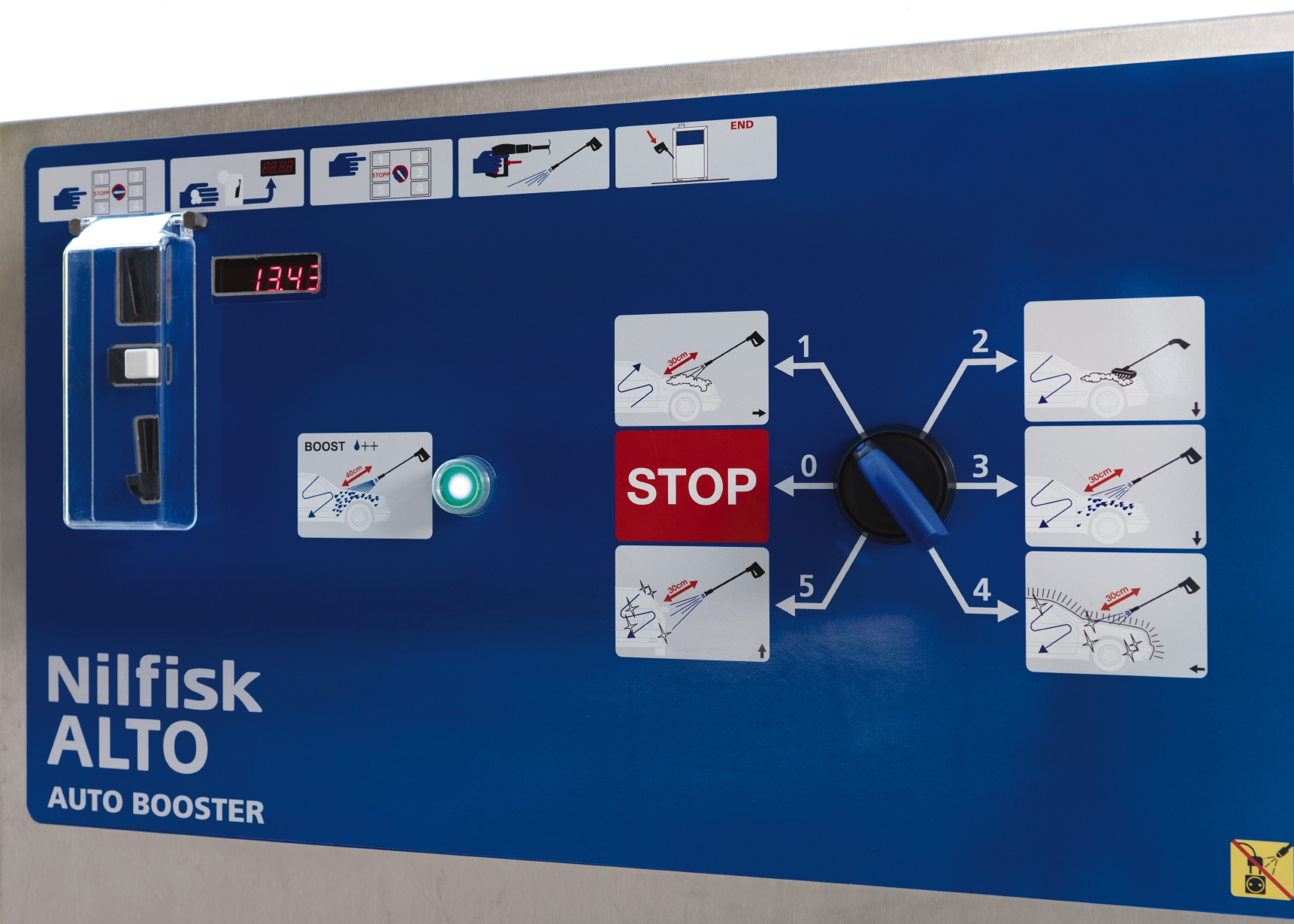 Nilfisk SH AUTO 5M-100/500 D ST, Heißwasser Hochdruckreiniger, SB-System