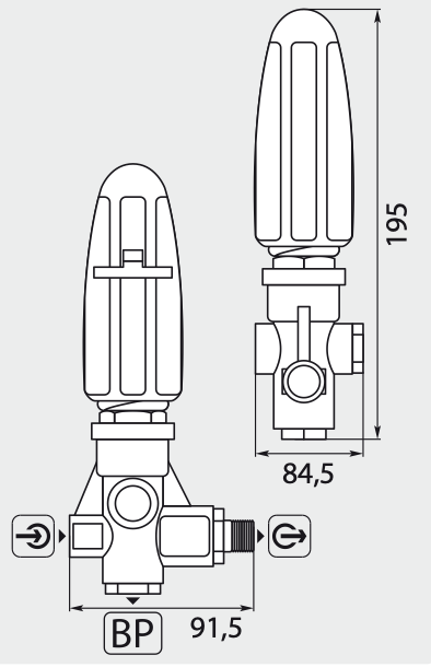 INTERPUMP Umlaufventil H253