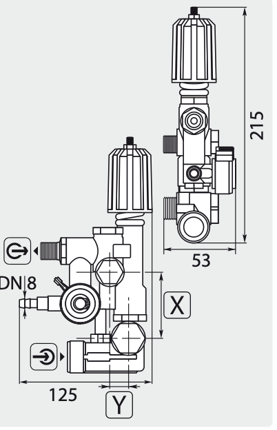 INTERPUMP Umlaufventil W2