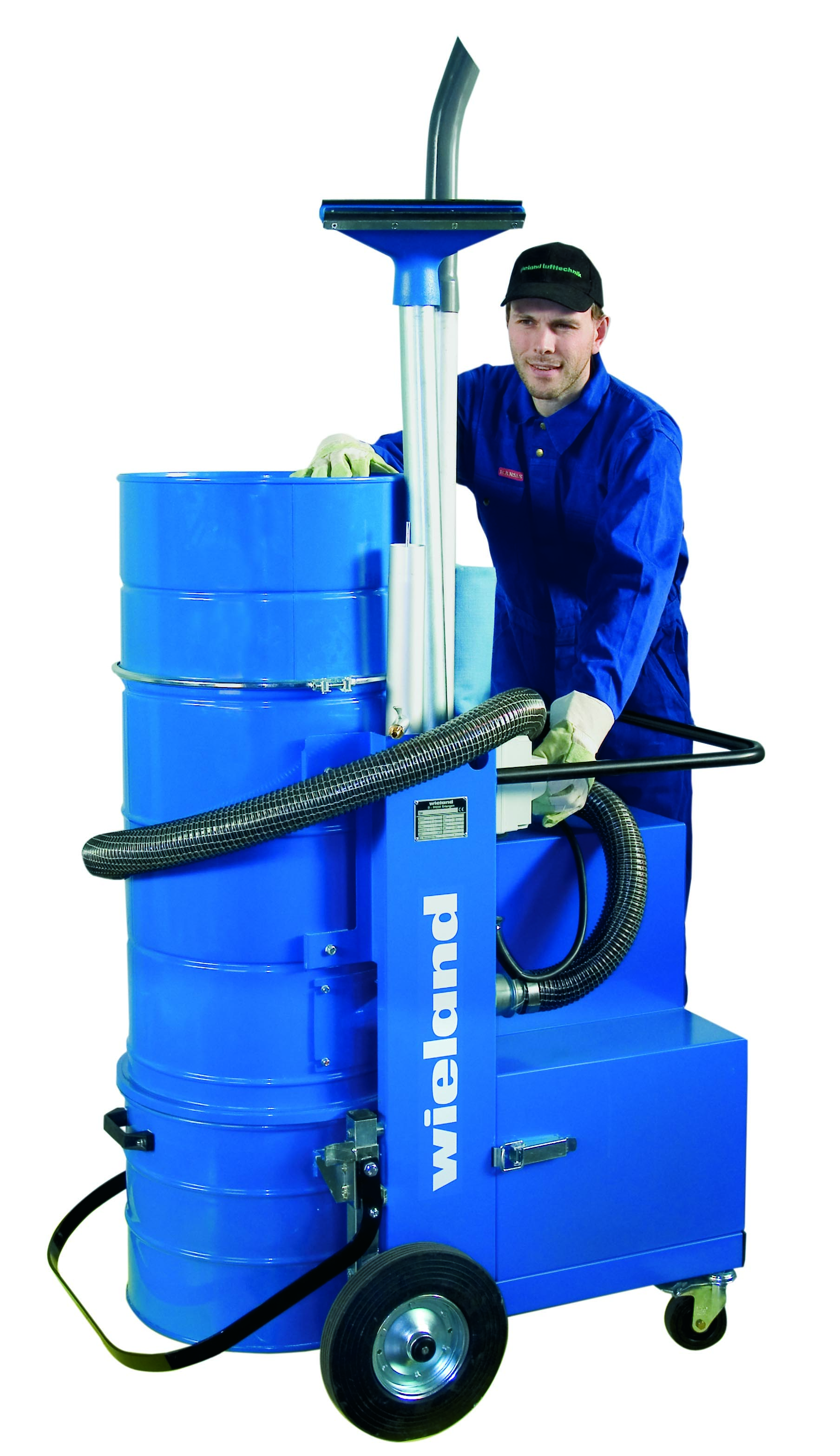 Wieland-IS-36-Sauger56d558deaf708 Wieland IS-36 M Atex 3D Industriesauger Druckluft, Drehstrom