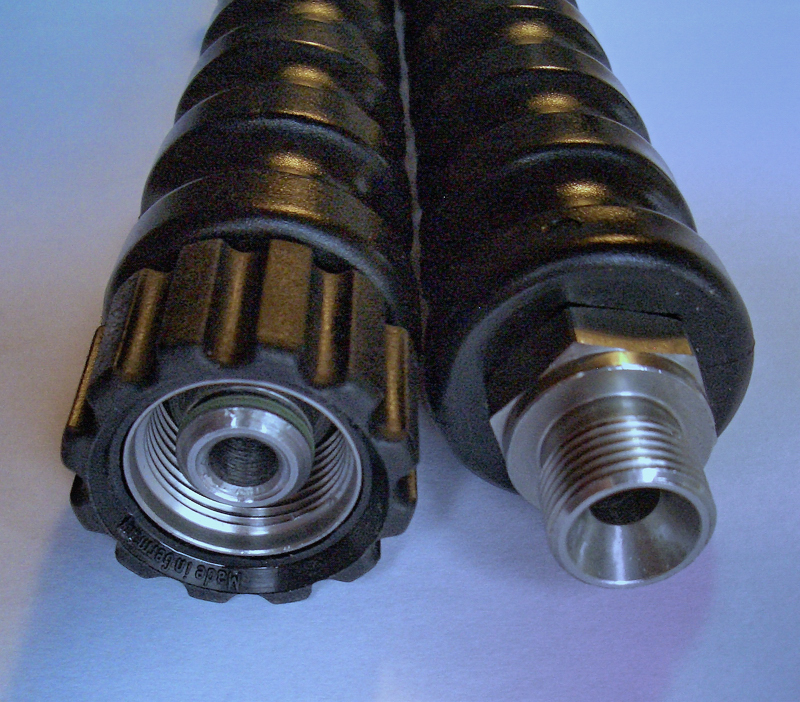 Hochdruckschlauch 500 bar M22 x 1,5 auf 3/8" AG