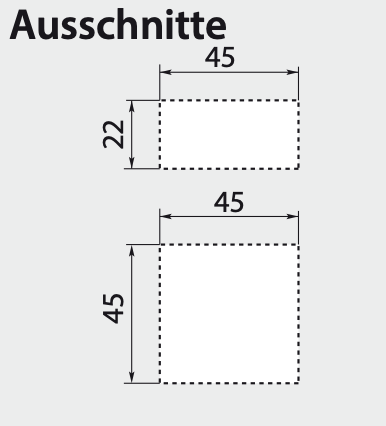 Betriebsstundenzähler Einbau 24 V / 230 V / 400 V