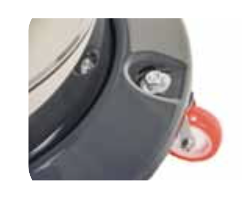 PU-Laufrollen und robuste Bauweise