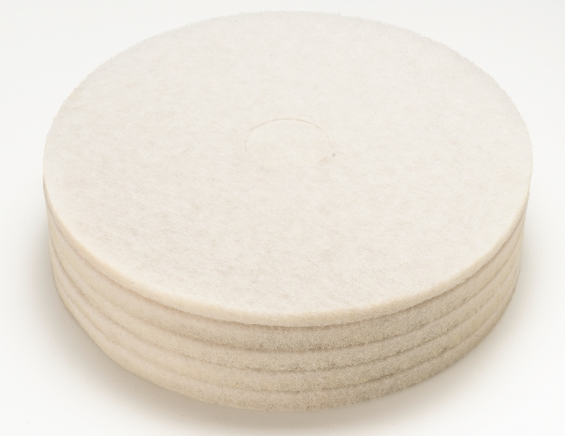 Pad_white_enc Nilfisk Eco Pad 20", Ø 508 mm, weiß, VPE 5 Stück