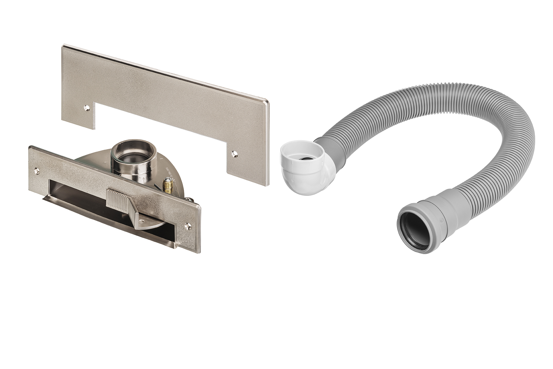 BVC Kehrfix „Vacpan“ – Flex Set, Edelstahl-Design