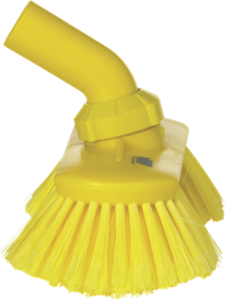 Vikan Waschbürste mit Drehgelenk & Wasserdurchlauf, 230 mm weich gesplisst