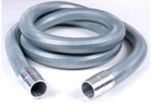 Nilfisk Stahlsaugschlauch Set, Ø 50 mm x 4 m