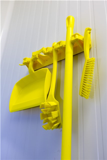 Vikan UST Handbürste mit langem Griff, 395 mm, hart