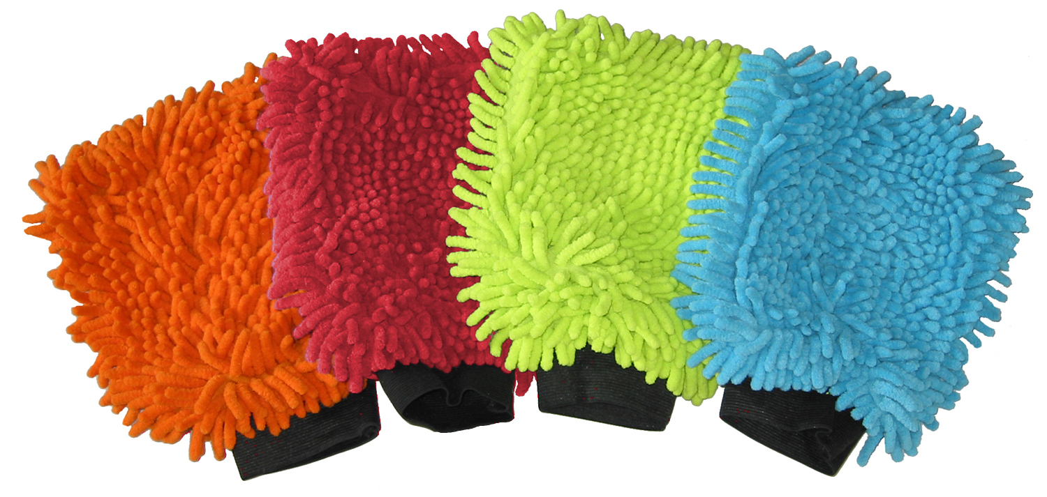 Mikrofaser Waschhandschuh Rasta