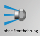 Kränzle KNF-Düse - Rohrreinigungsdüse ohne Frontbohrung