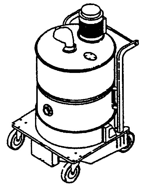 Nilfisk GB 733 Industriestaubsauger