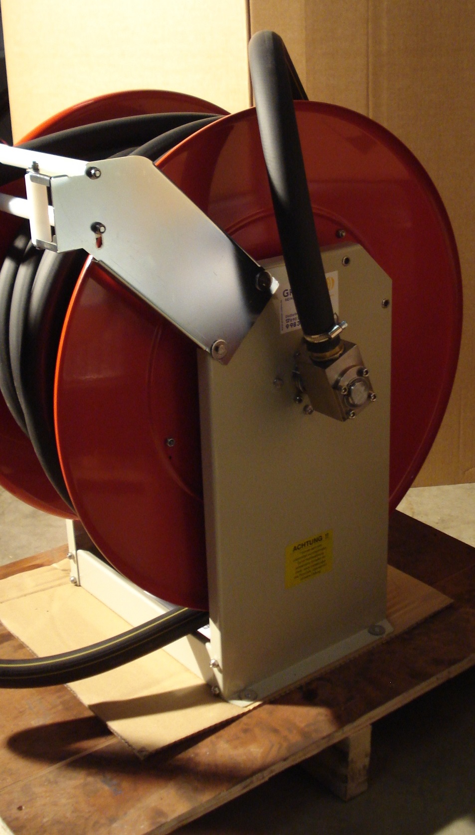 Automatischer Schlauchaufroller STG, 1" (große Durchflussmengen)