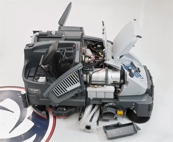 Nilfisk CS7000 Hybrid Bodenreiniger, Kehr-Scheuer-Saugmaschine
