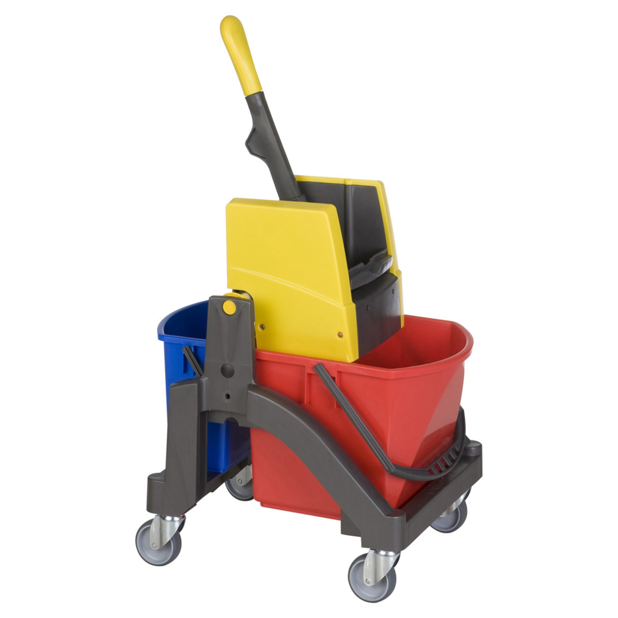 0349 VERMOP Nasswischwagen 1 x 17 Liter, 1 x 6 Liter
