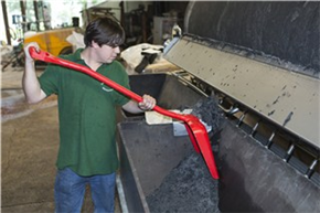 Vikan Ergonomische Schaufel, 380 x 340 x 90 mm, 1310 mm