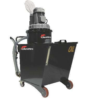 Delfin B50 ECO Oil, Industriesauger für Späne, Öl und Kühlflüssigkeiten