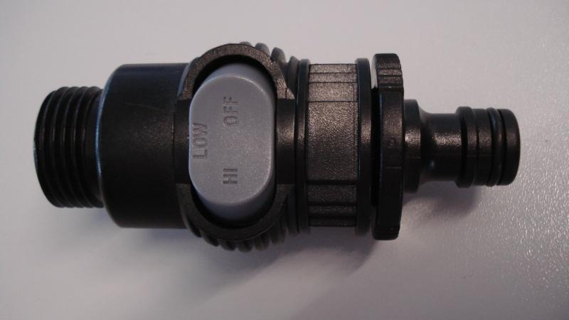 Alu-Teleskopstiel PRO mit Wasserdurchlauf