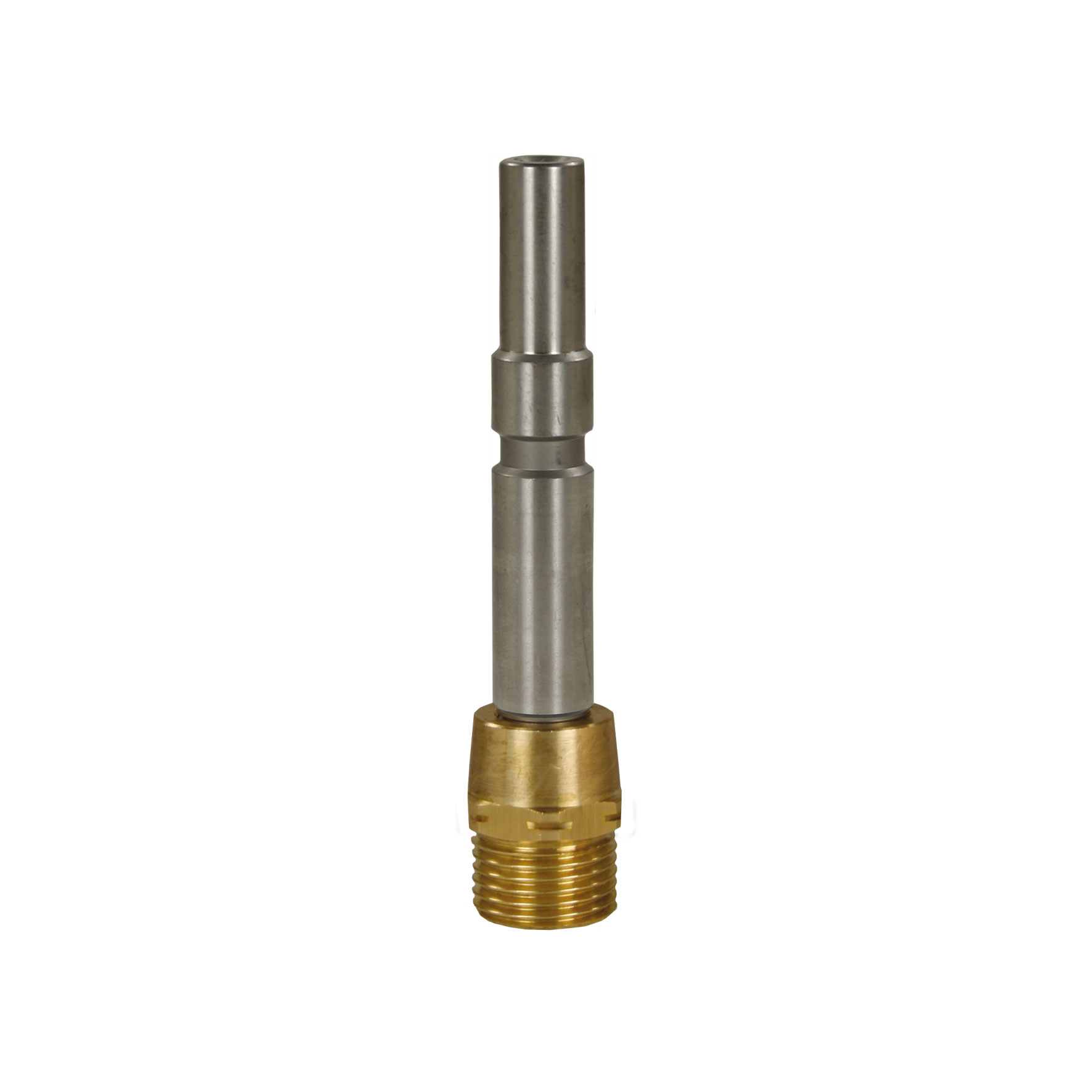 Stecknippel | KW Edelstahl : M21 AG Messing