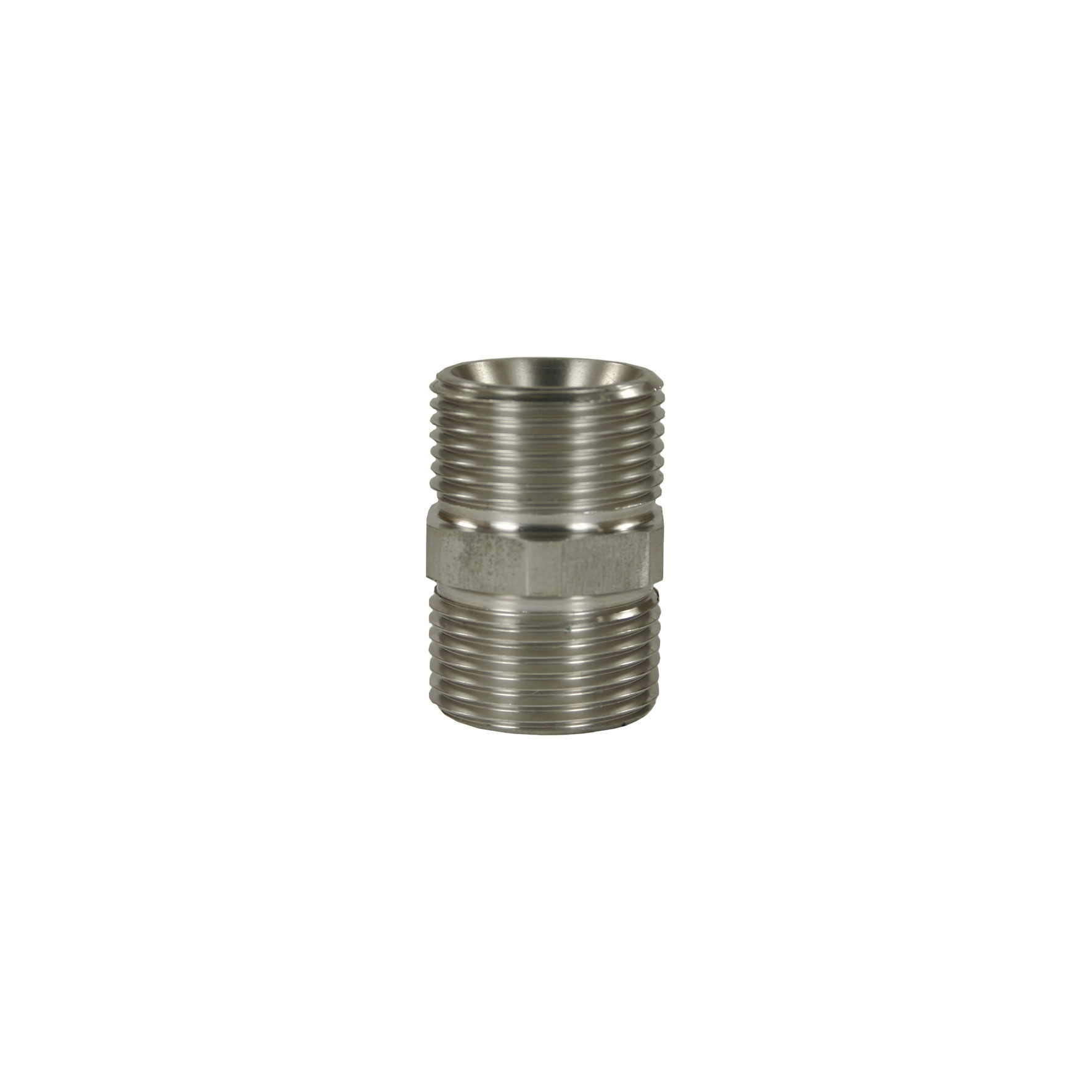 Schlauchverbinder M22 AG, Edelstahl, Standard