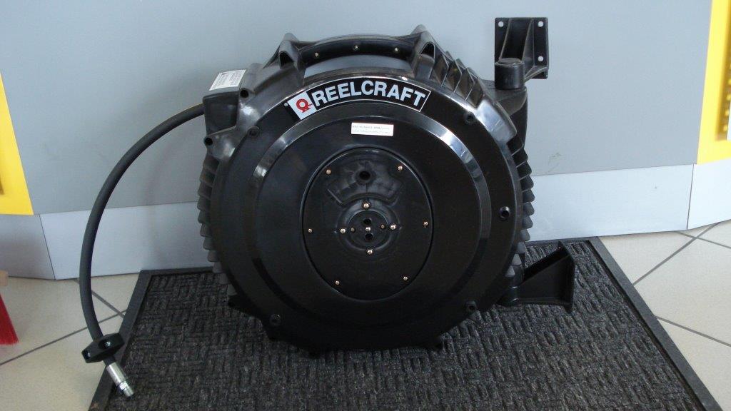 DSC02135 Schlauchtrommel PVC bis  20 m Schlauch für Druckluft / Wasser