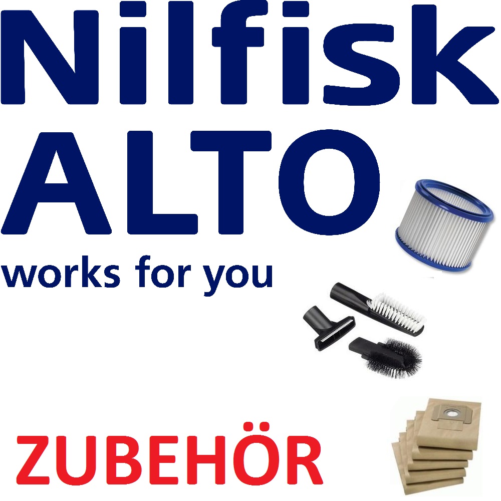 nilfisk-alto-zubeh-r Langzeitfilterbeutel, wiederverwendbar, AT von Nilfisk