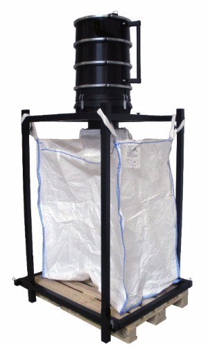RONDA Big Bag Vorabscheider -  ohne Transportkonsole und ohne Big Bag Sack